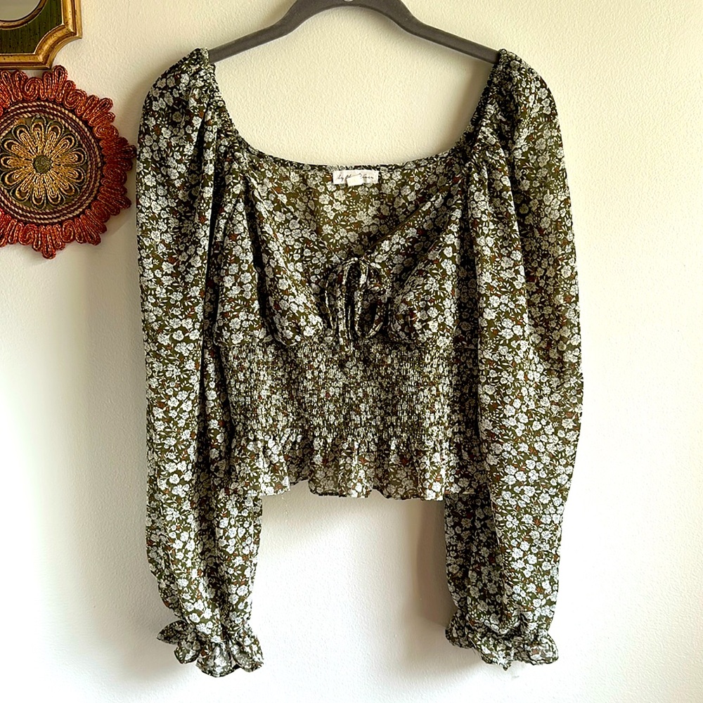 By the river blouse